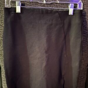 Elegant Black Pencil Skirt